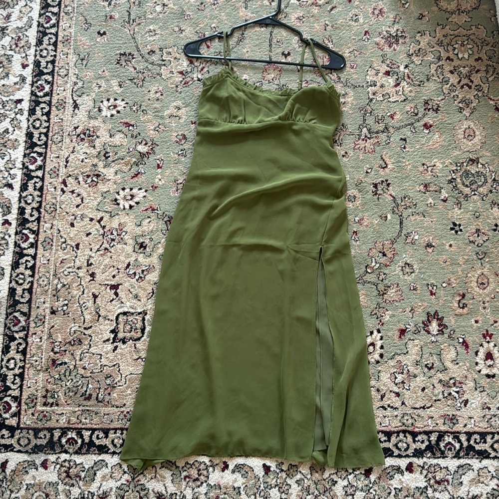 Aritzia Green Dress